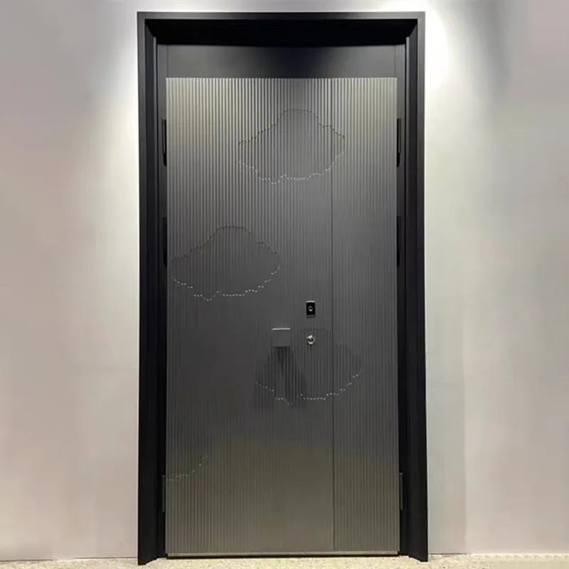 Drzwi przeciwpożarowe z odlewu aluminiowego dla matki i syna