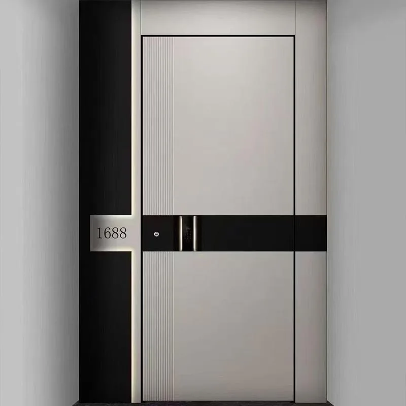 Dźwiękoszczelne, izolowane termicznie drzwi z odlewanego aluminium – sceniczny design
